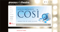 Desktop Screenshot of noosaartstheatre.org.au